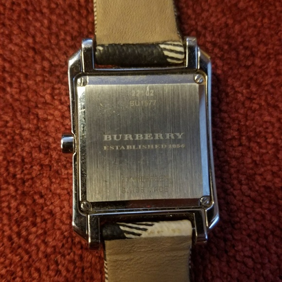 Burberry Heritage Nova check strap watch BU9503
